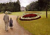 Gustave Caillebotte The Park on the Caillebotte Property at Yerres painting